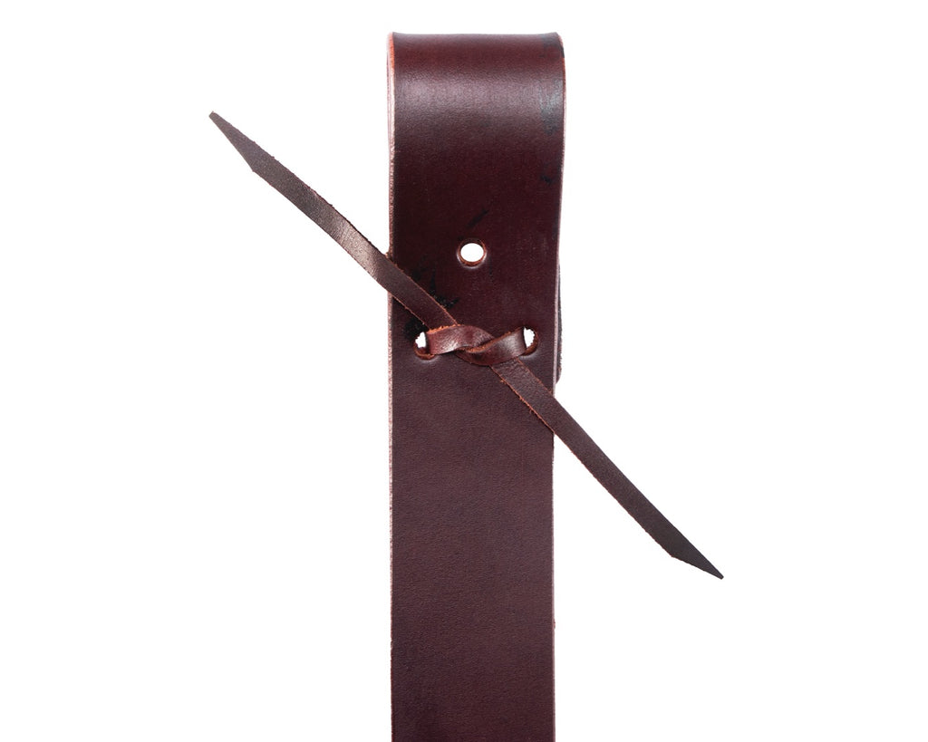 Fort Worth Latigo Girth Strap - 6' Long, Available in Two Widths. Crafted from USA latigo leather for strength and durability.