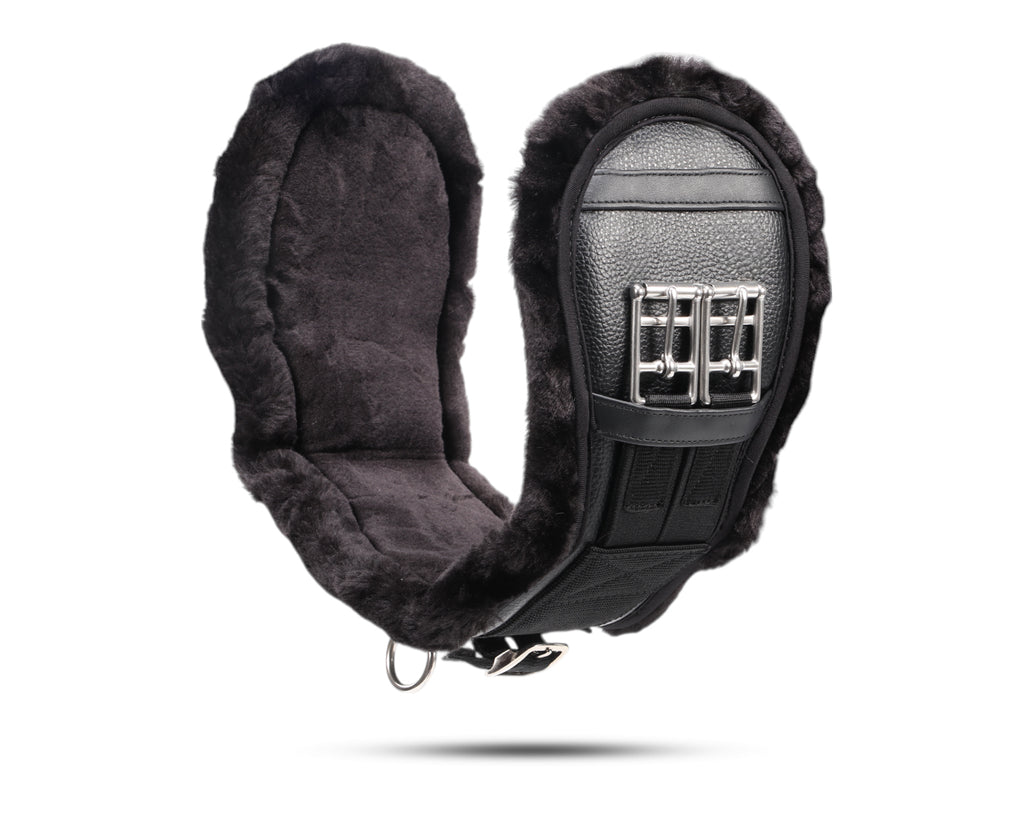 Equi-Prene Dressage Girth w/Elastic & Fleece