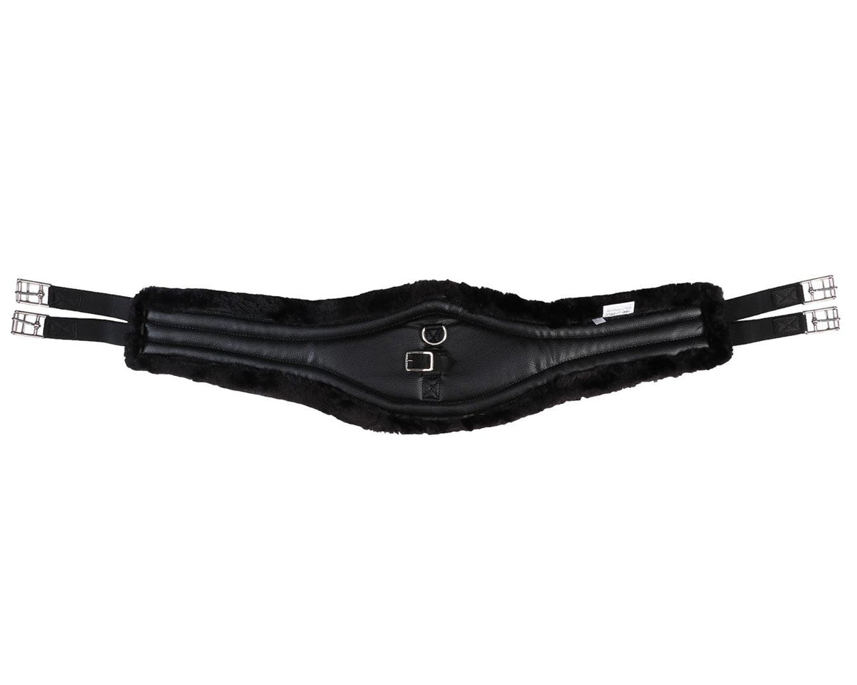 Equi-Prene Jump Girth w/Elastic & Fleece - Black – Greg Grant Saddlery