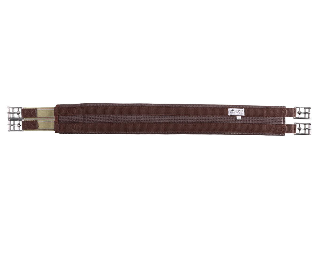 Equi-Prene Elastic Two Buckle Anti-Gall Girth - Brown