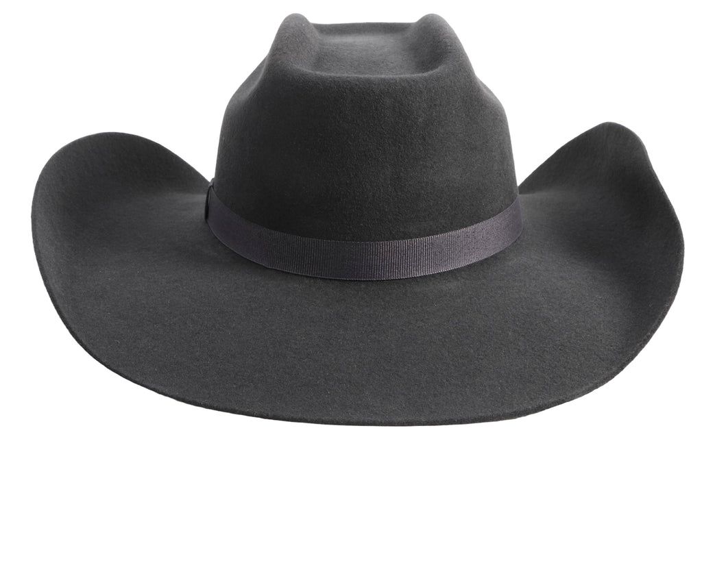 Gone Country Hats - Chute Cowboy Hat: Premium blend of cashmere and wool with Brick crown and traditional brim. Perfect for men and women.