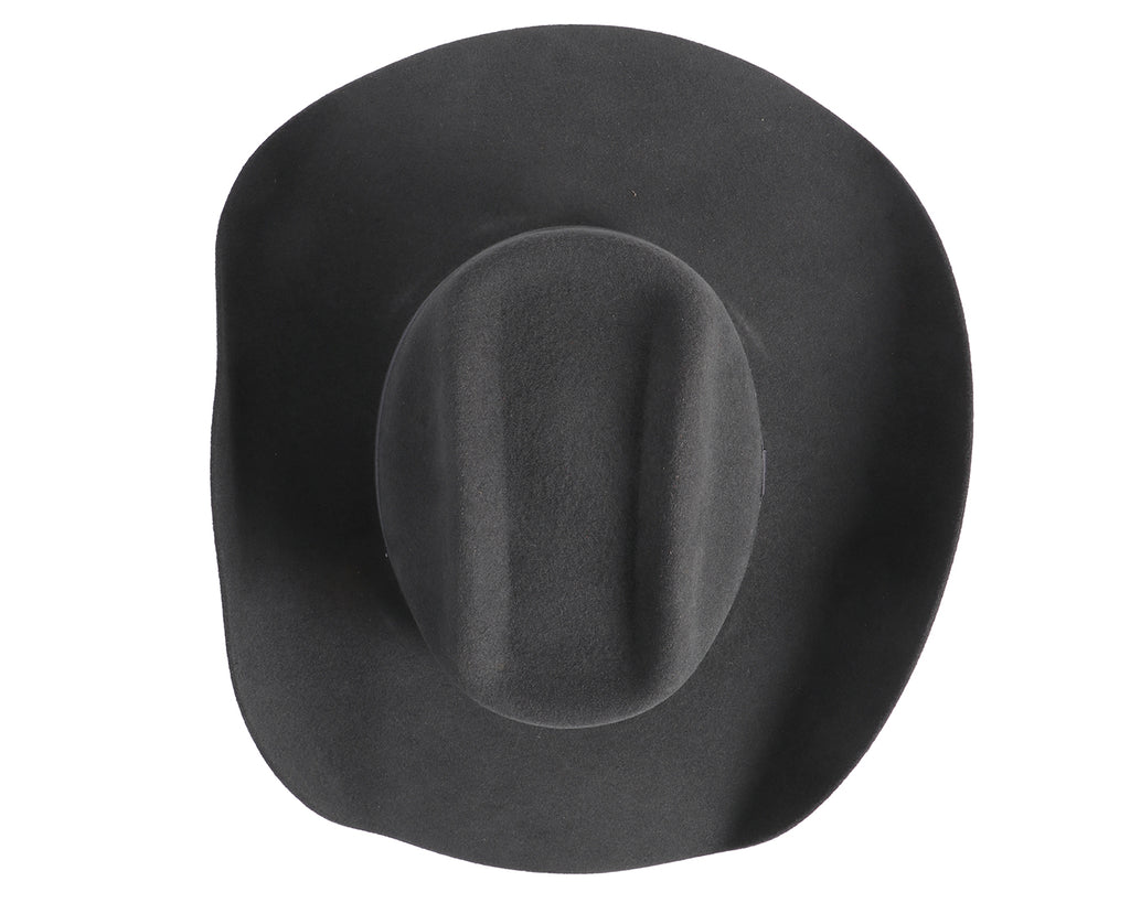 Gone Country Hats - Chute Cowboy Hat: Premium blend of cashmere and wool with Brick crown and traditional brim. Perfect for men and women.