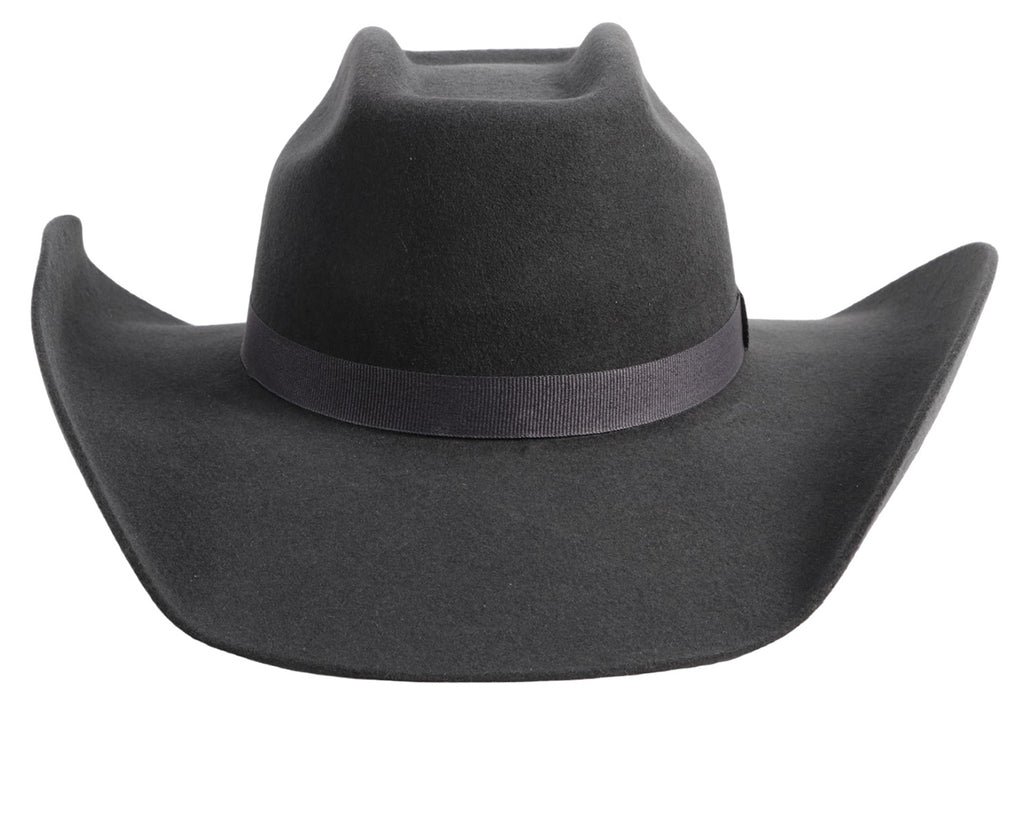 Gone Country Hats - Chute Cowboy Hat: Premium blend of cashmere and wool with Brick crown and traditional brim. Perfect for men and women.