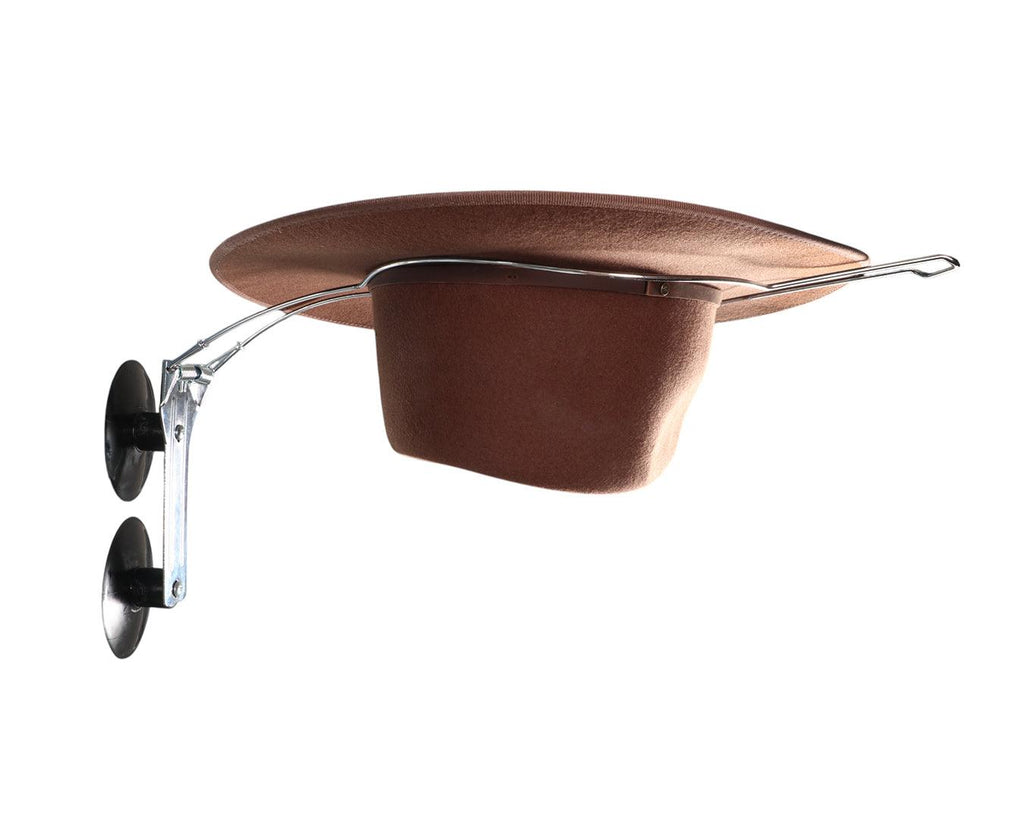 Kwik Stick Hat Saver, image with hat