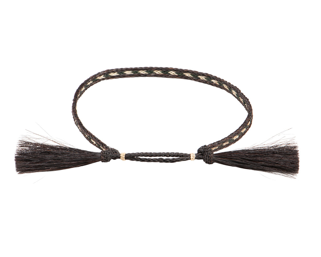 STC Three Strand Horsehair Hatband