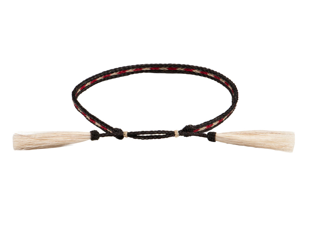 STC Three Strand Horsehair Hatband