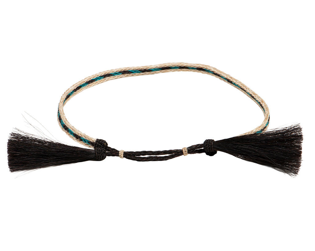 STC Three Strand Horsehair Hatband