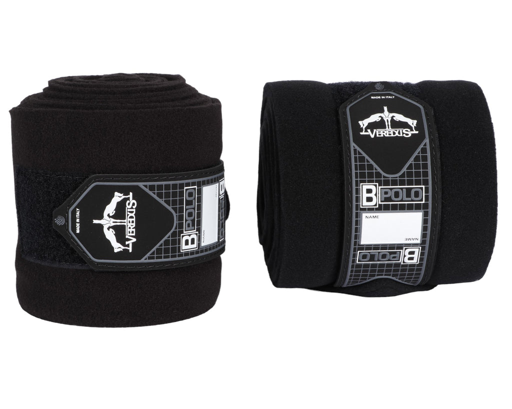 Veredus B-Polo Bandages - 360 cm fleece bandages for horse leg protection during work.