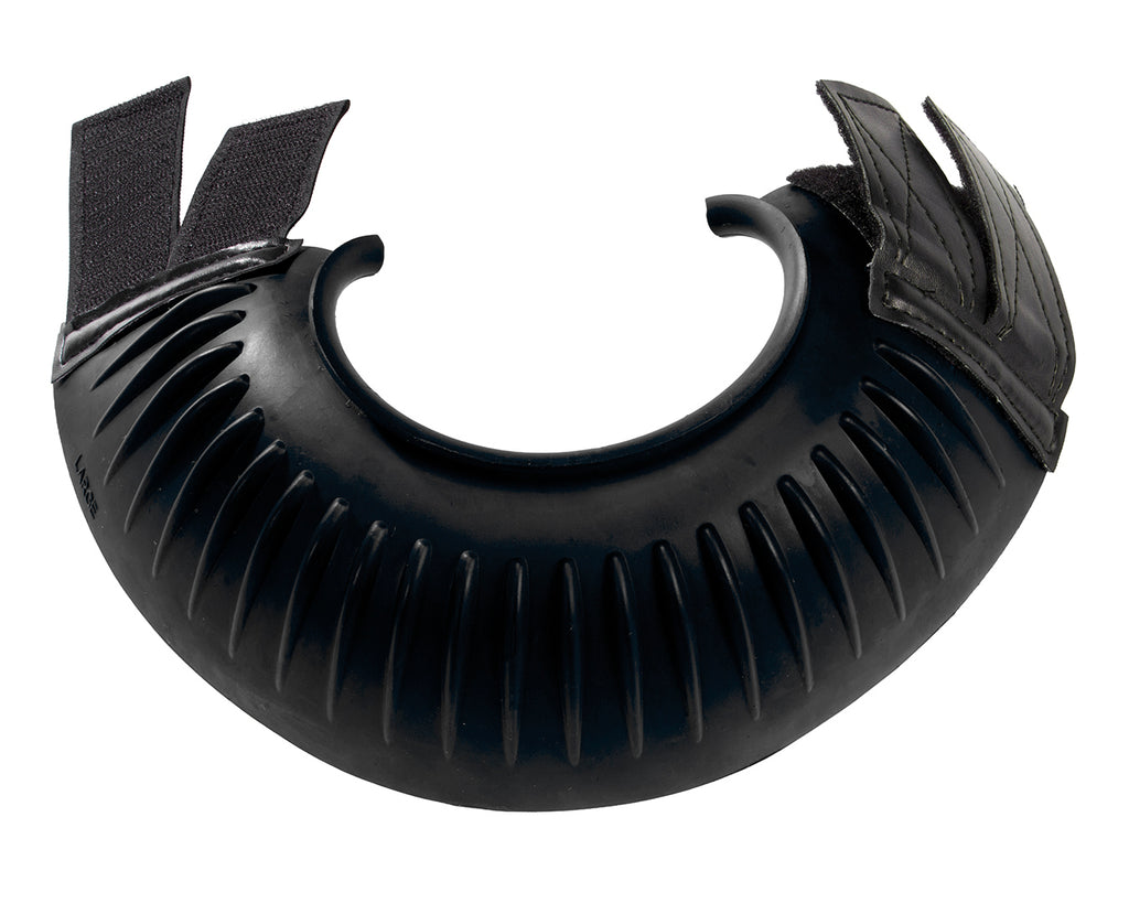 Ribbed Bell Boots with Double Velcro