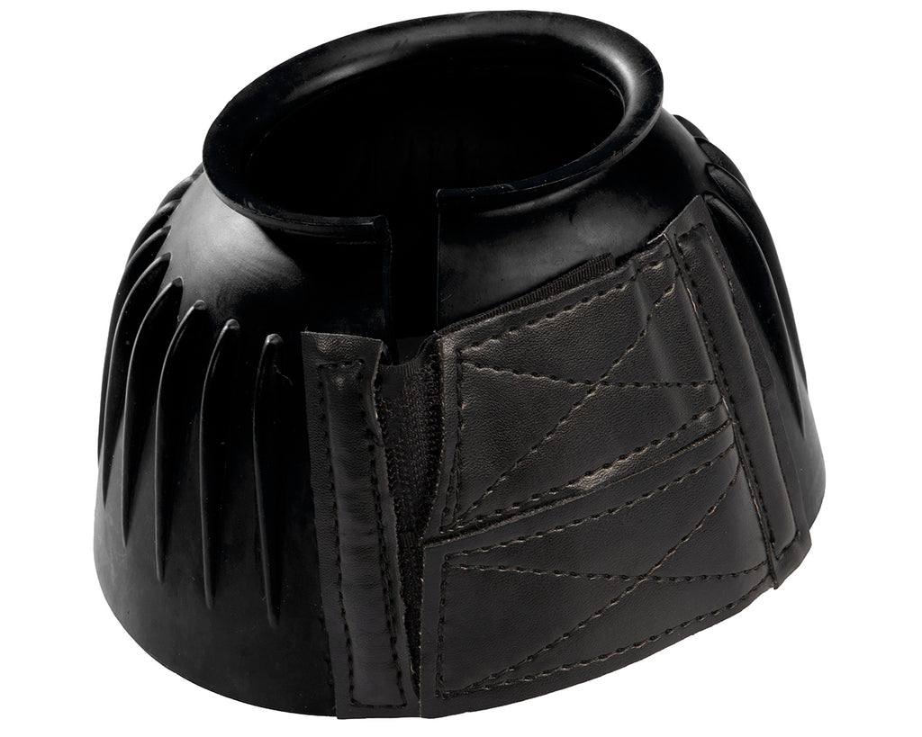 Ribbed Bell Boots with Double Velcro