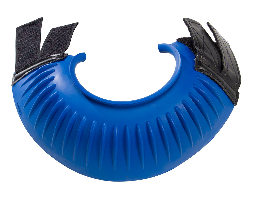 Ribbed Bell Boots with Double Velcro