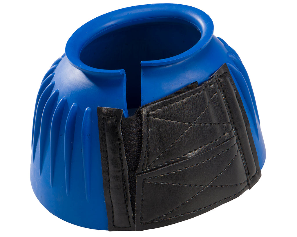 Ribbed Bell Boots with Double Velcro