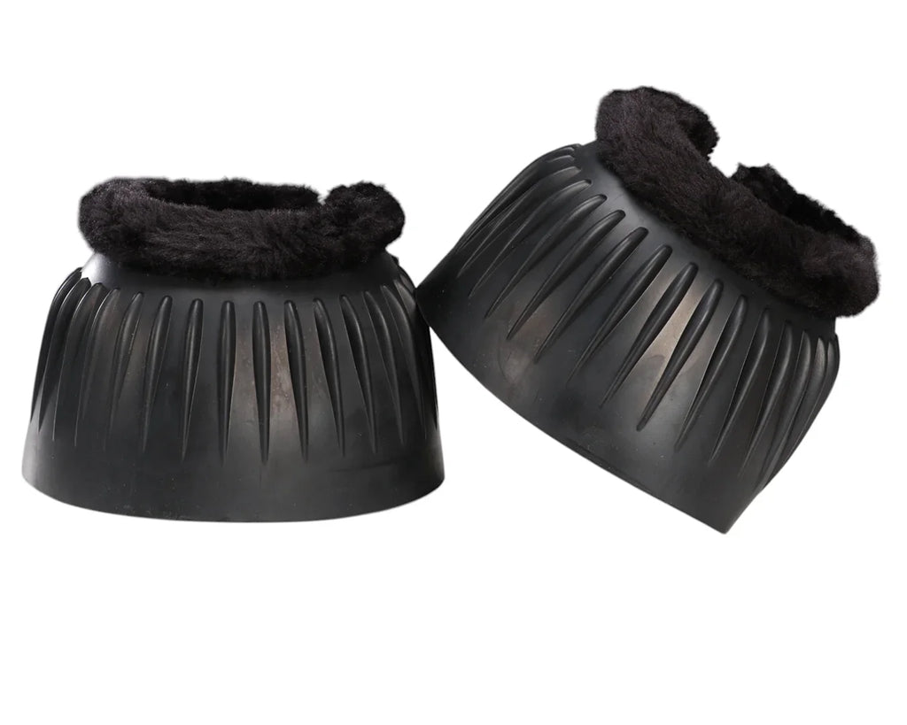 Ribbed Bell Boots w/Fleece Double Velcro