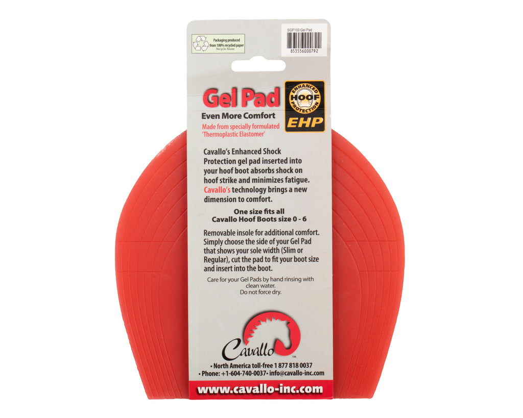 Cavallo Enhanced Hoof Protection Gel Pads