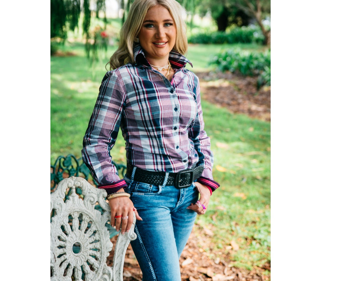 Hitchley & Harrow Women's Ranch Range Fitted Shirt – Greg Grant Saddlery