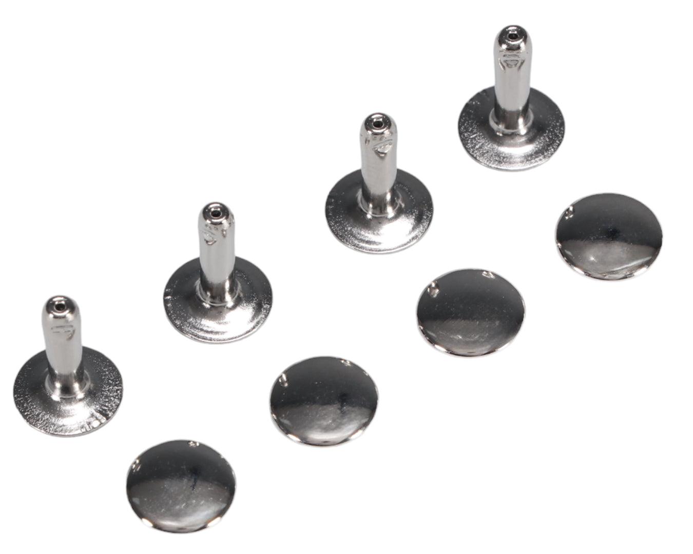 Two Piece Rivet Sets Nickel Plated – Greg Grant Saddlery