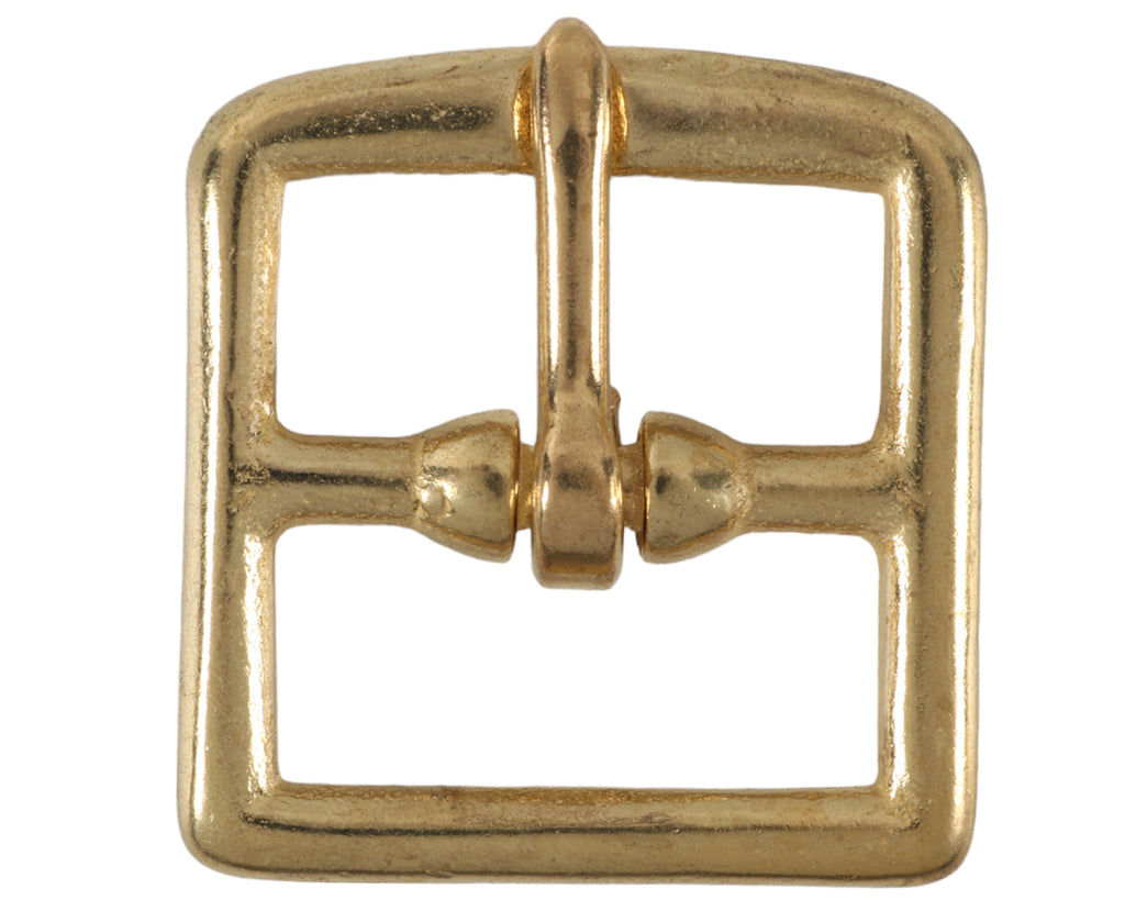 Solid Brass Stirrup Leather Buckle 32mm