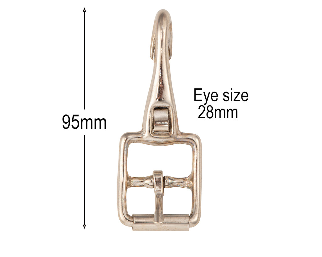 STC Nickel Plated Rug Leg Strap Snaphook