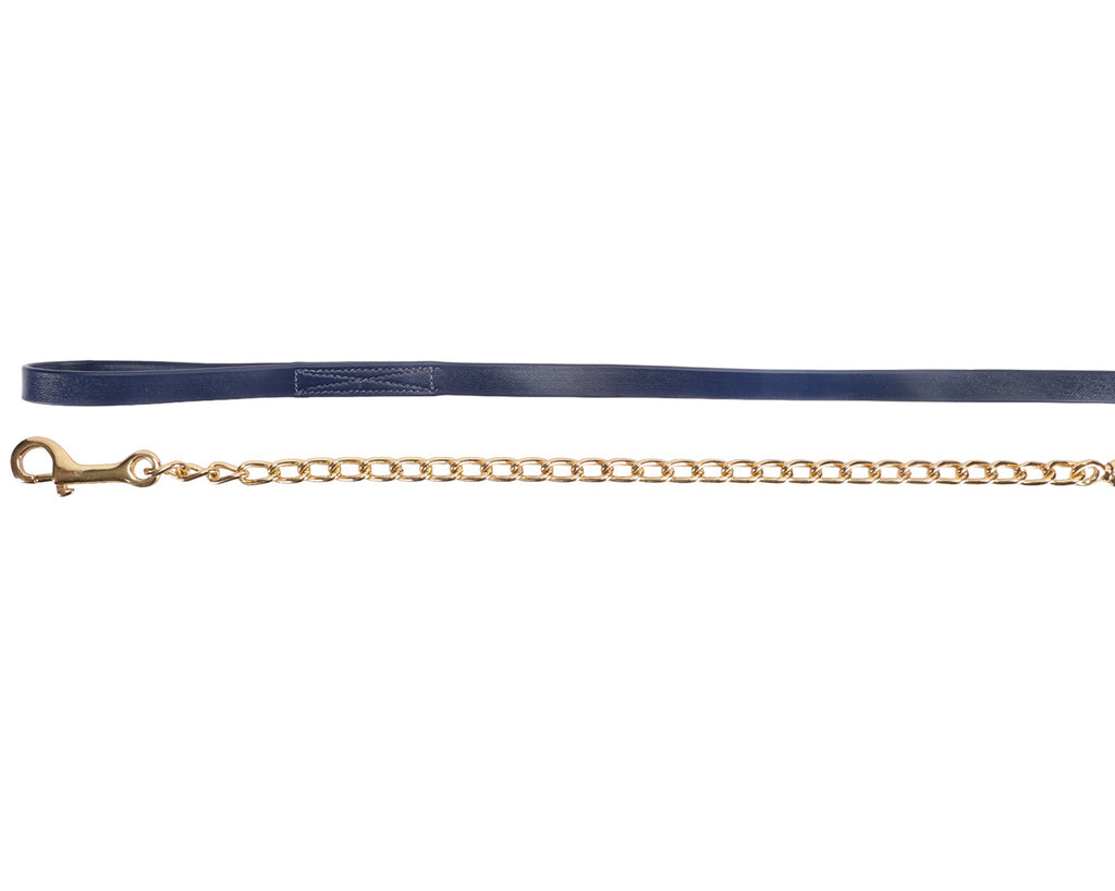 Horse Sense 3/4" PN Lead With Brass Chain, a durable and comfortable lead for horses. The lead is made by Horse Sense, a renowned Australian brand specializing in PVC Strap Goods for the Equestrian Industry since the 1980s. The lead measures 2.4 meters in length and features a 3/4" width for a secure grip. Its exceptional strength and durability surpass traditional leather leads, ensuring long-lasting performance. 