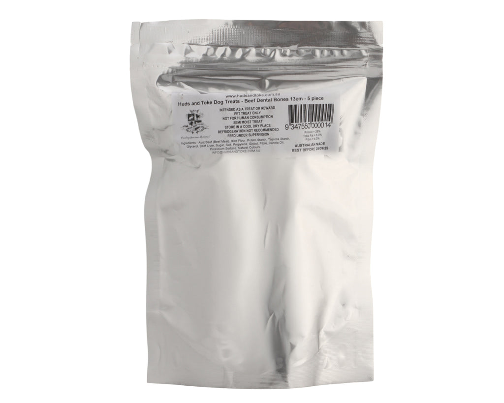 Huds & Toke Dental Chewy Bones - Beef