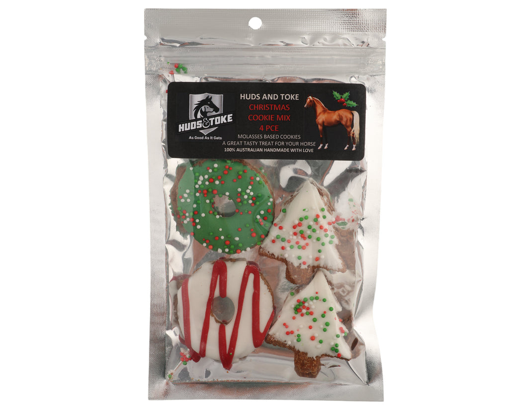 Huds & Toke Horse Christmas Cookie Mix - 4 Pack