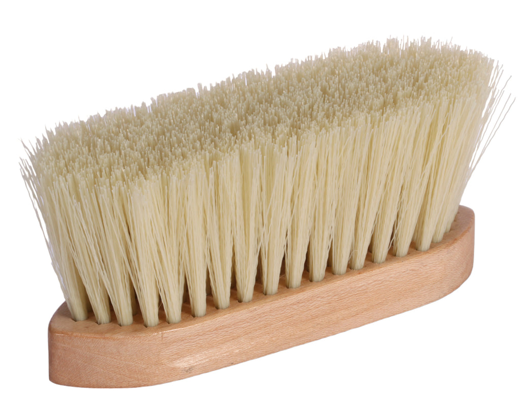 Huntington Super Whisk Dandy Brush showing bristles for brushing horses and ponies