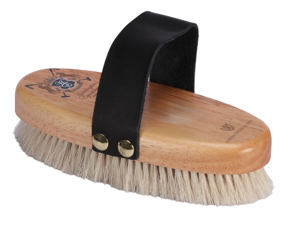 Huntington Pure White Bristle Body Brush