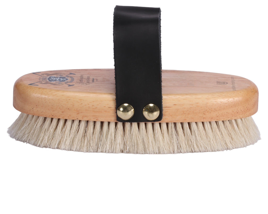 Huntington Pure White Bristle Body Brush
