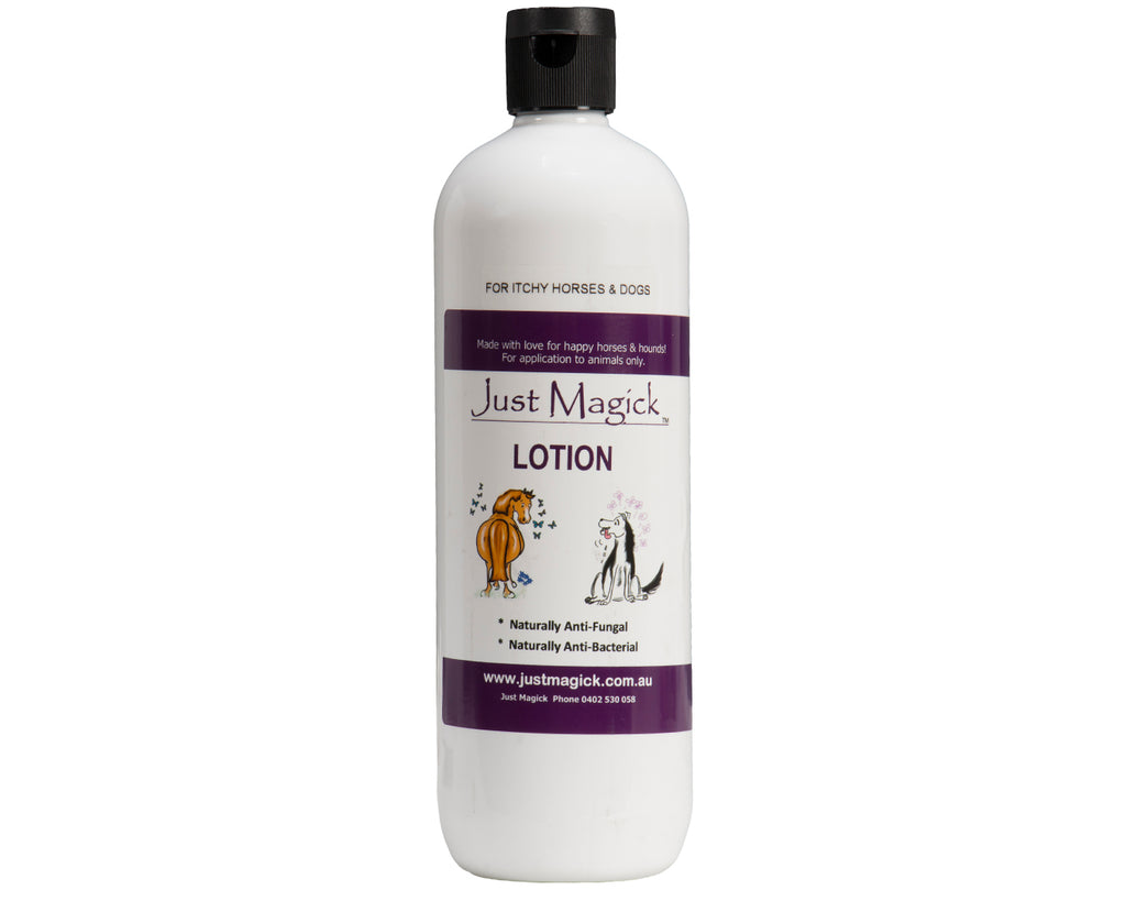 Just Magick Lotion for Horses & Hounds