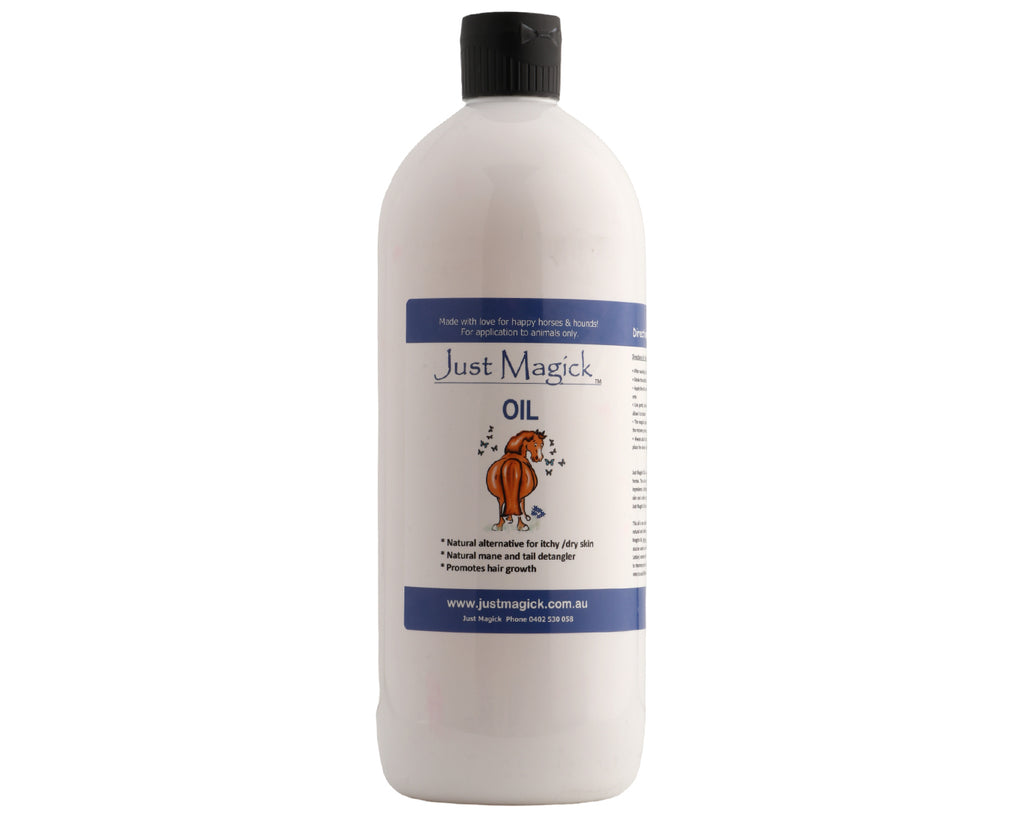 Just Magick Oil: Natural Skin Relief for Horses - 1L