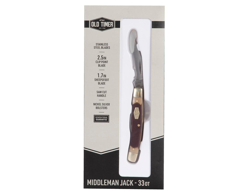  folding knife with a High Carbon Stainless Steel clip point blade and a 4.1cm pen blade with nail pull opening.