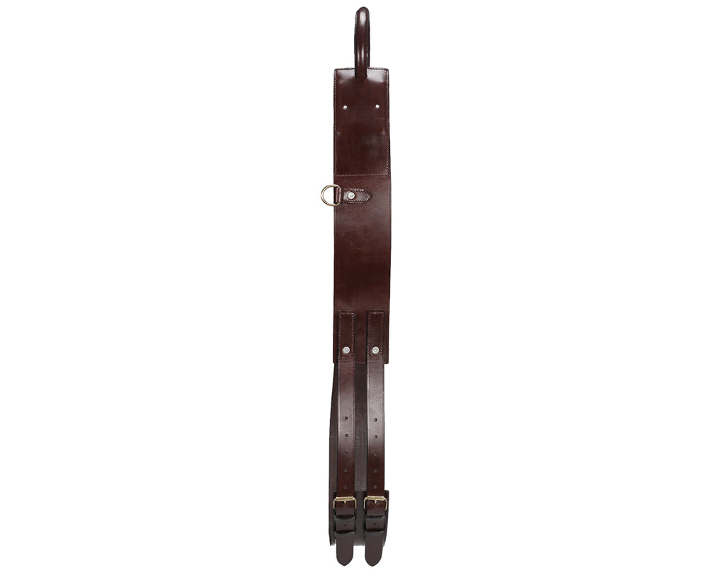 Anti-Cast Arch Roller - Russet Leather to Prevent your Horse from becoming Cast