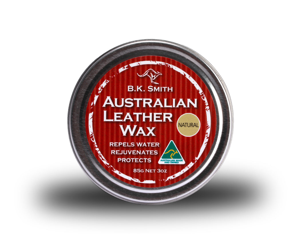 wax coating for leather items and helps to nourish, waterproof and rejuvenate. Natural colour for various applications.