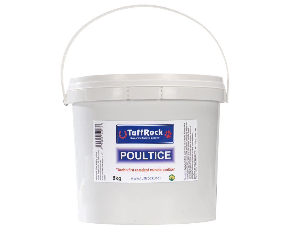 TuffRock Poultice "World's first energised volcanic poultice" 
8kg