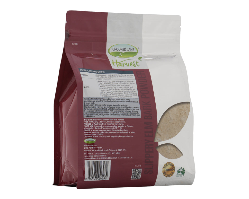 Crooked Lane Harvest Slippery Elm Bark Powder 500G