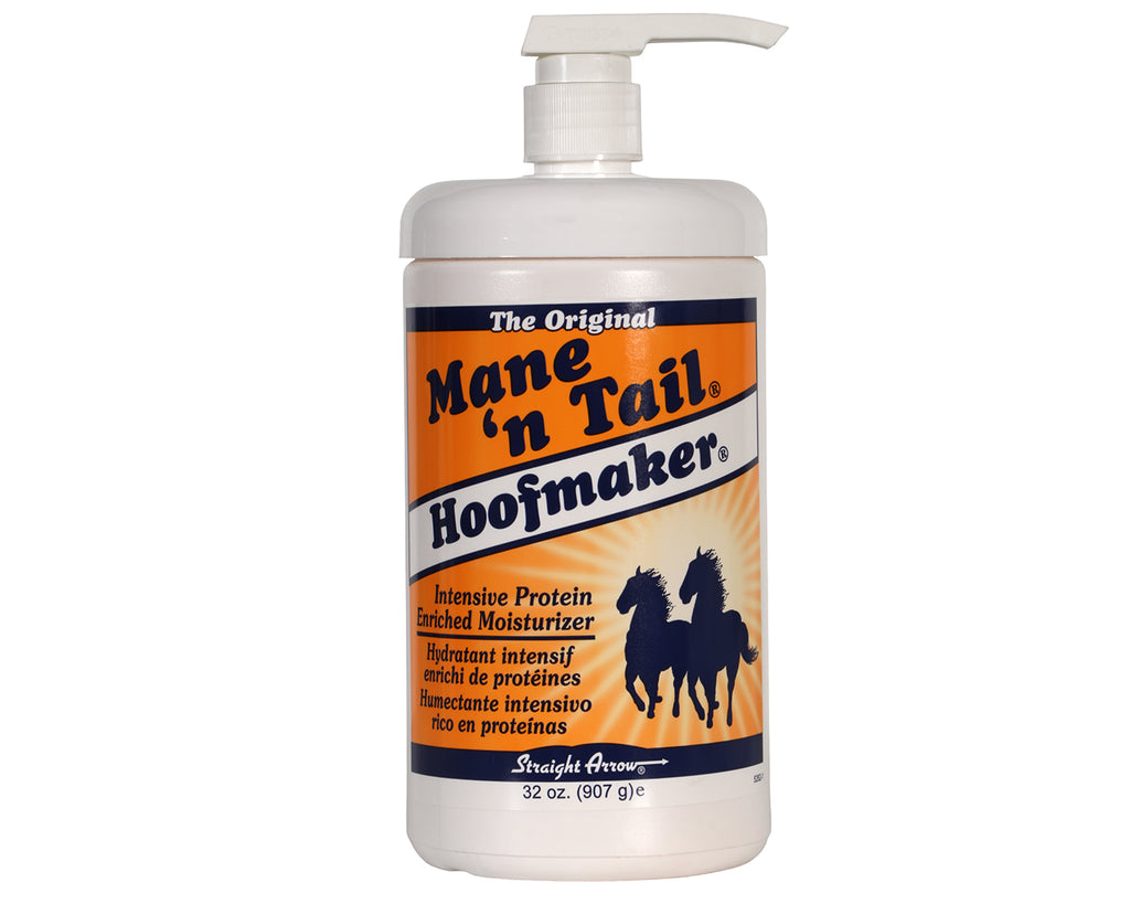 Mane 'n Tail Hoofmaker - 946ml is an exclusive protein enriched formula developed to maintain strong yet flexible hooves