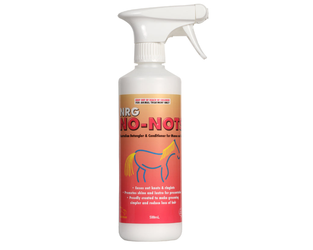 NRG No-Nots Australian Detangler & Conditioner for Manes & Tails - 500mL