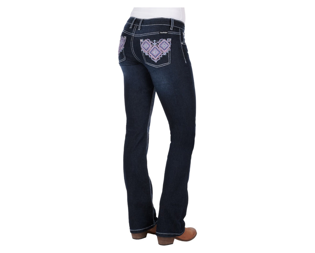 Pure Western Macy Boot Cut Jean - bootcut, stretch denim, mid-rise