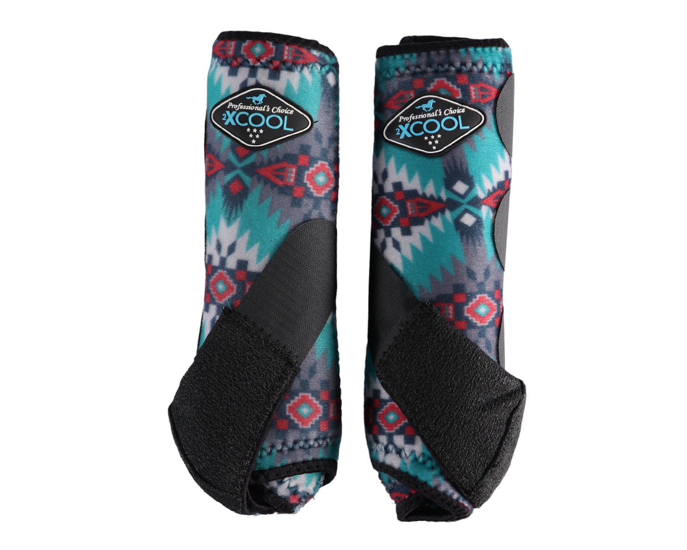 Professional's Choice XCool SMB Boots Front Aztec Horse Boots