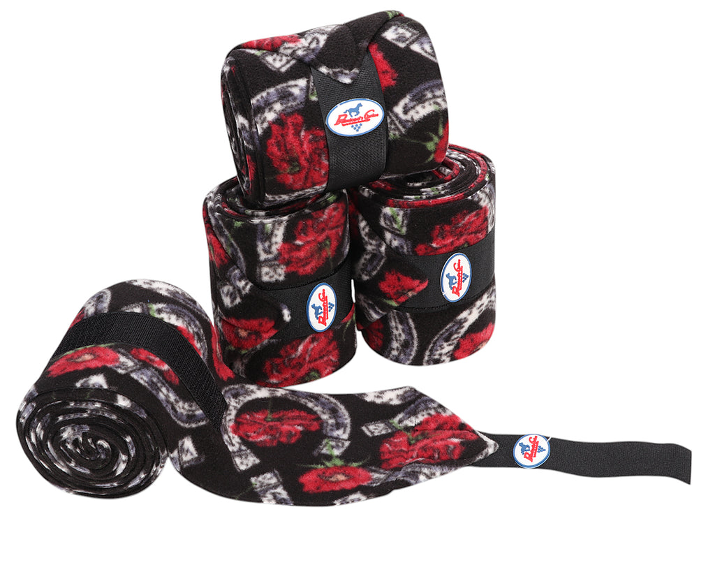 Professional's Choice Polo Bandages - Horseshoe Print