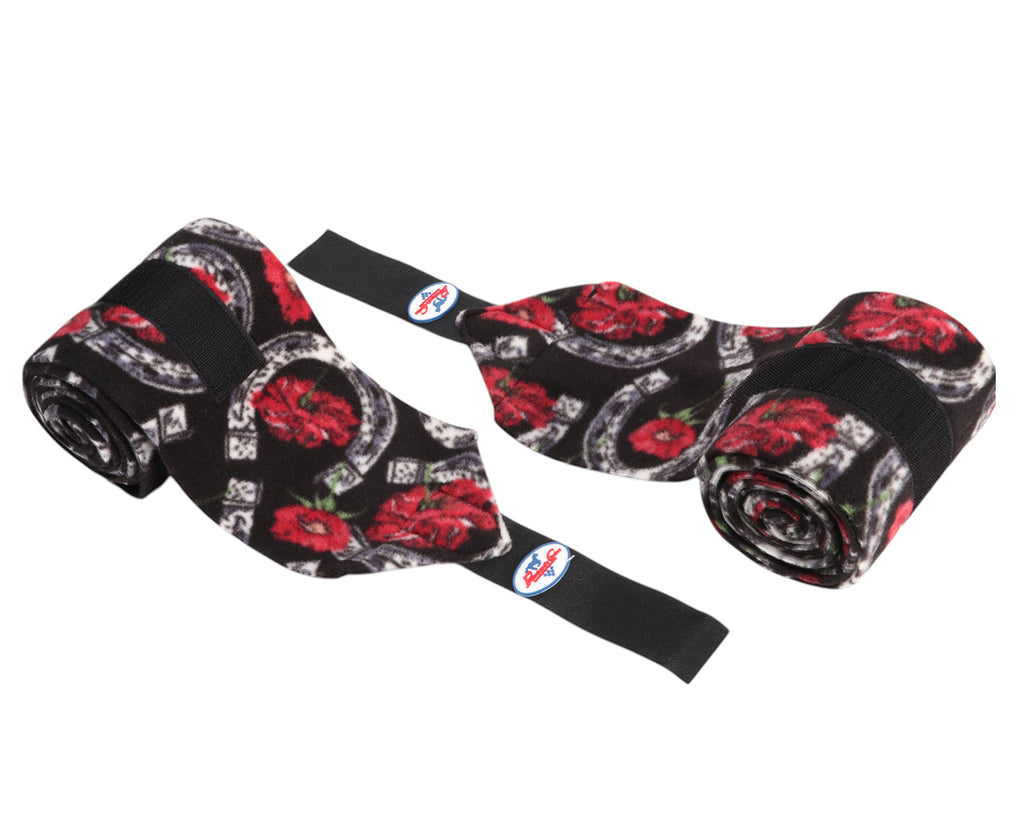 Professional's Choice Polo Bandages - Horseshoe Print