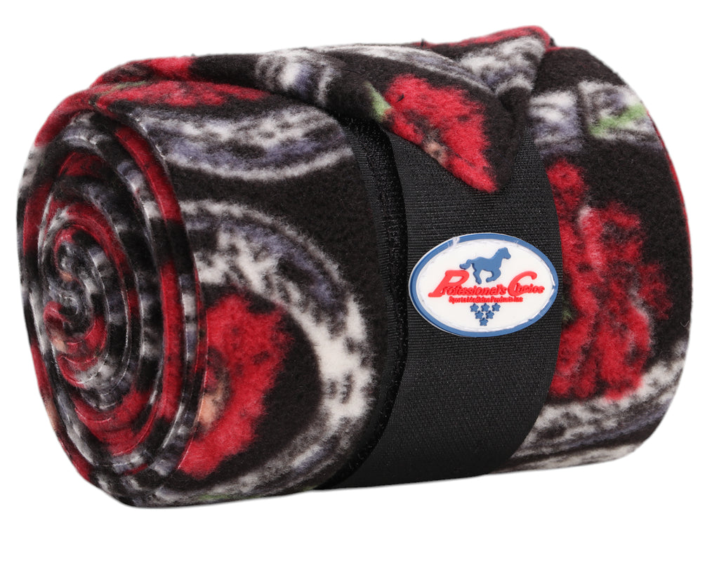 Professional's Choice Polo Bandages - Horseshoe Print