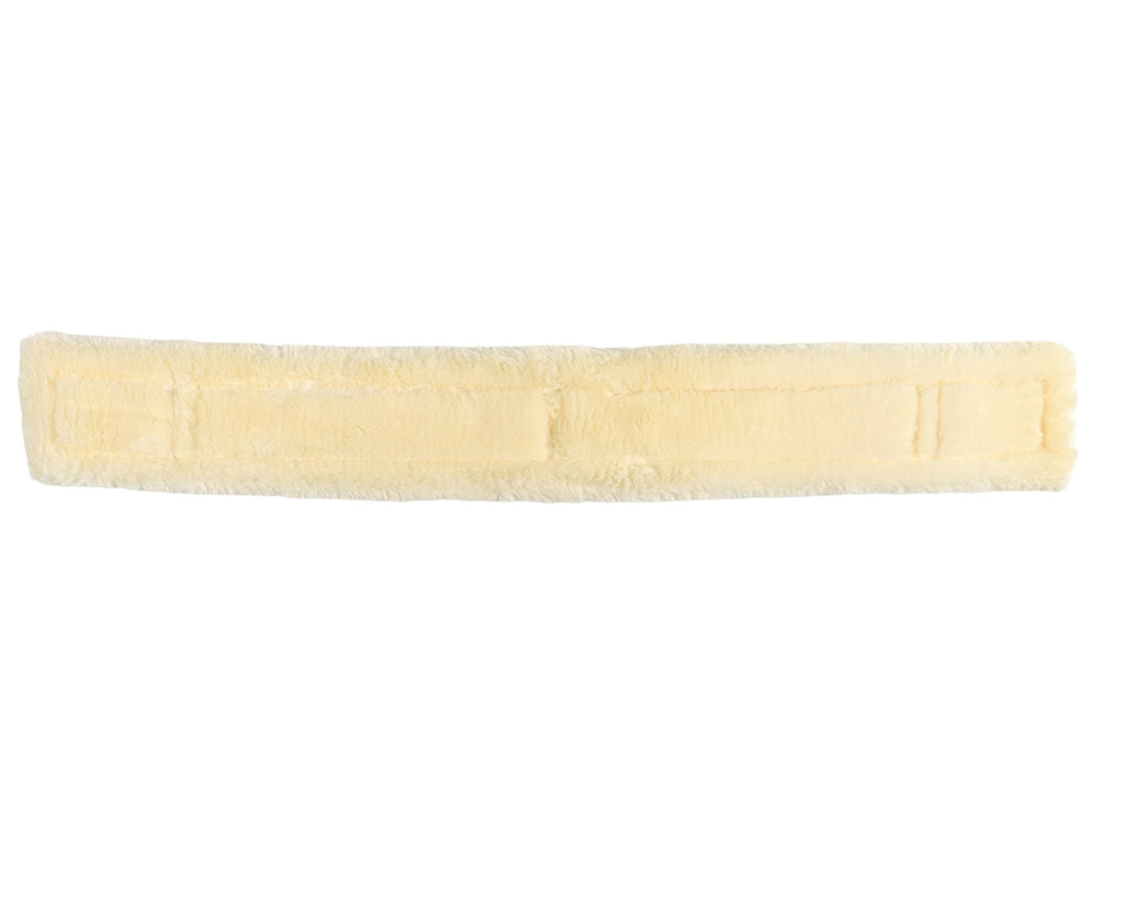 equissential fleece cinch with faux shearling liner provides a soft and plush surface against your horse's skin