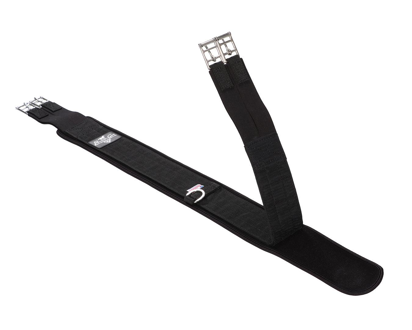 Professionals Choice VenTECH English Girth 52 – Atmungsaktiver, Rutschfester Sattelgurt In Schwarz