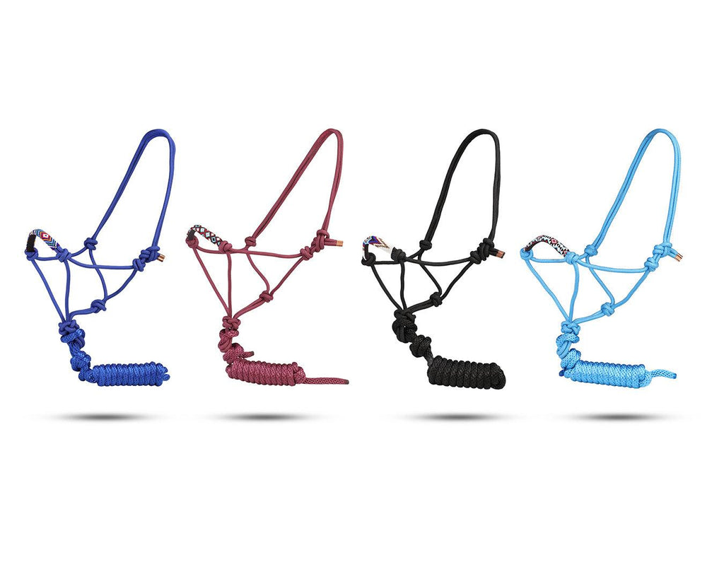 Professional's Choice Beaded Rope Halter w/Lead