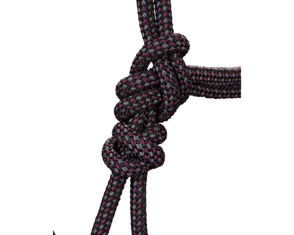 A Professional's Choice Rope Halter & Lead set, featuring a durable nylon rope halter and a ten-foot matching lead.