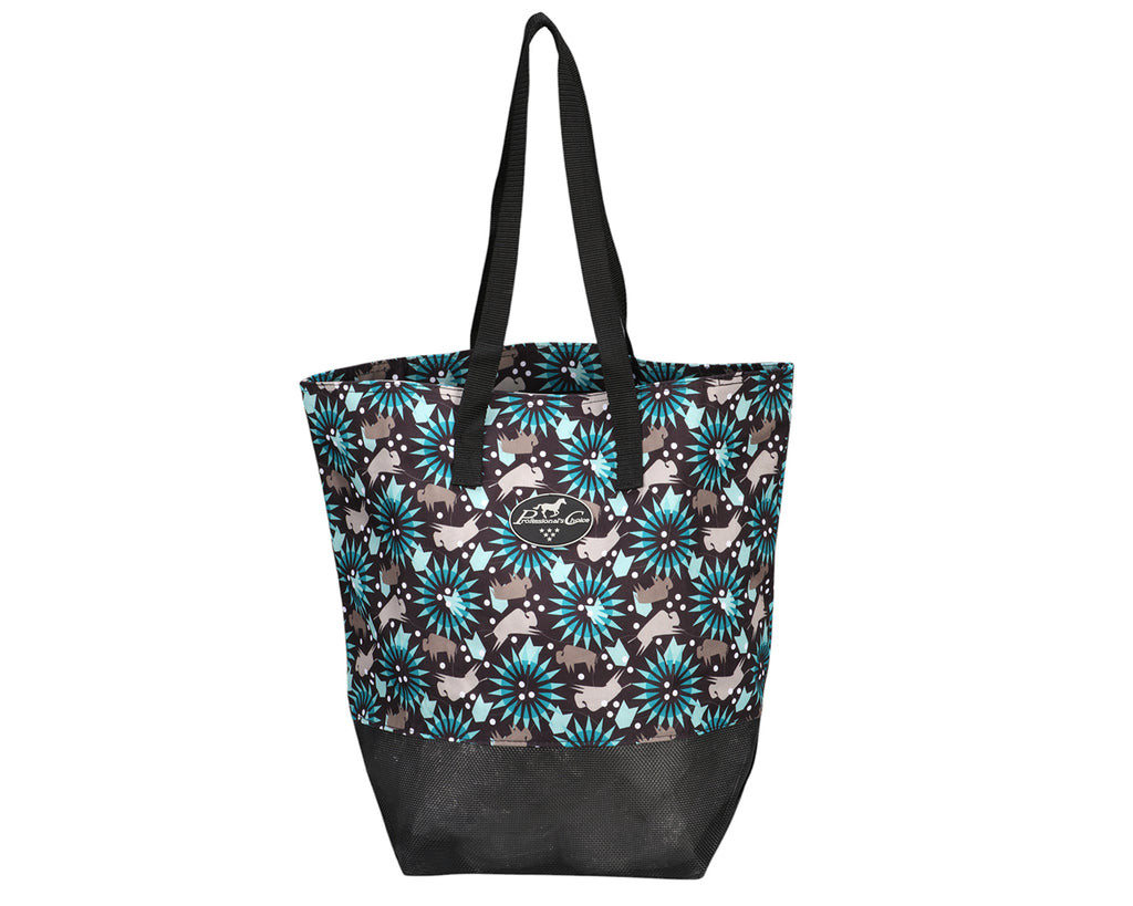 Professionals Choice Tack Tote Bag - Bison Print