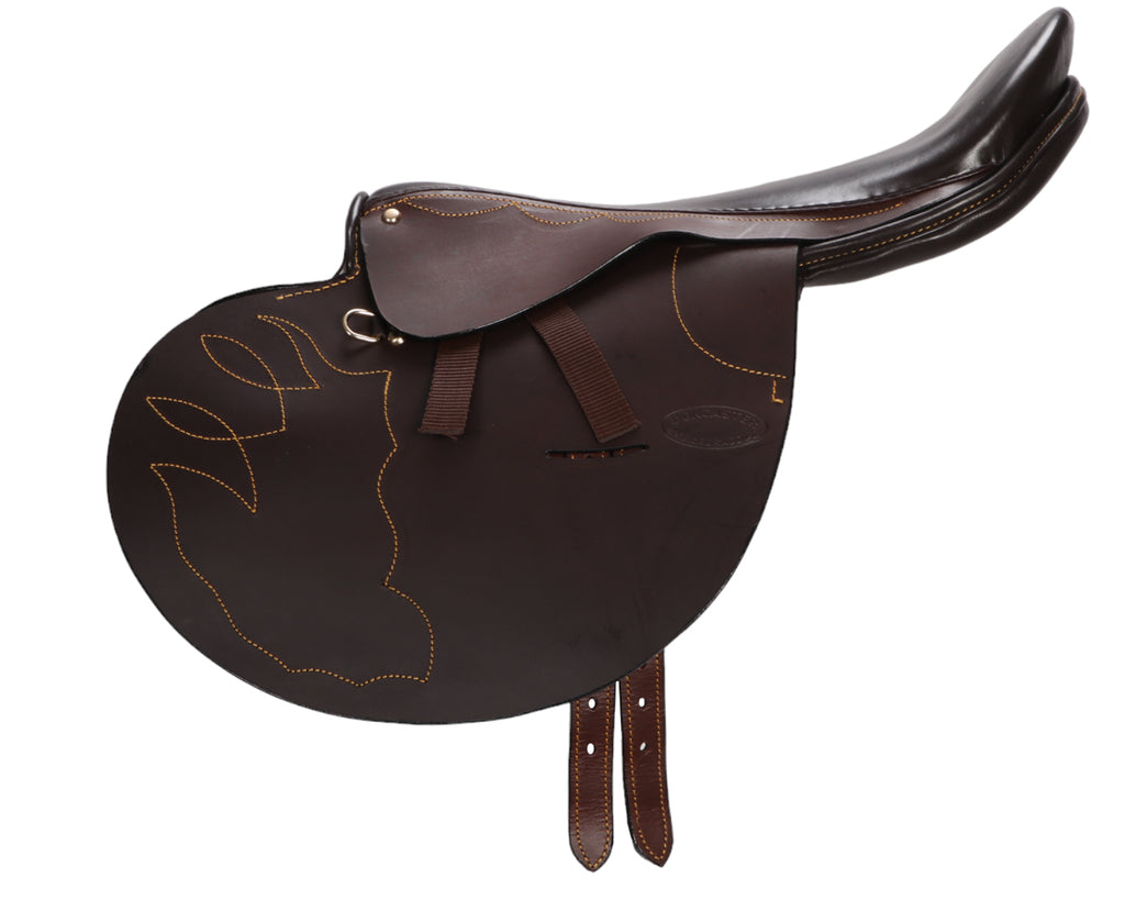 Doncaster Race Exercise Saddle - lightweight all-leather saddle perfect for the racing industry