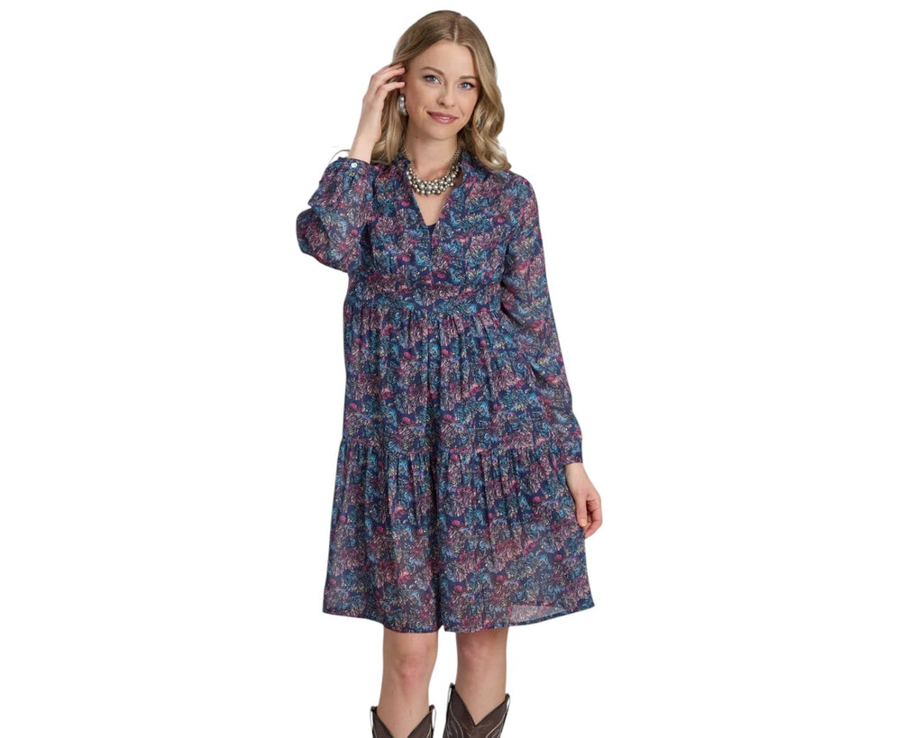 Roper Studio West Long Sleeve Dress
