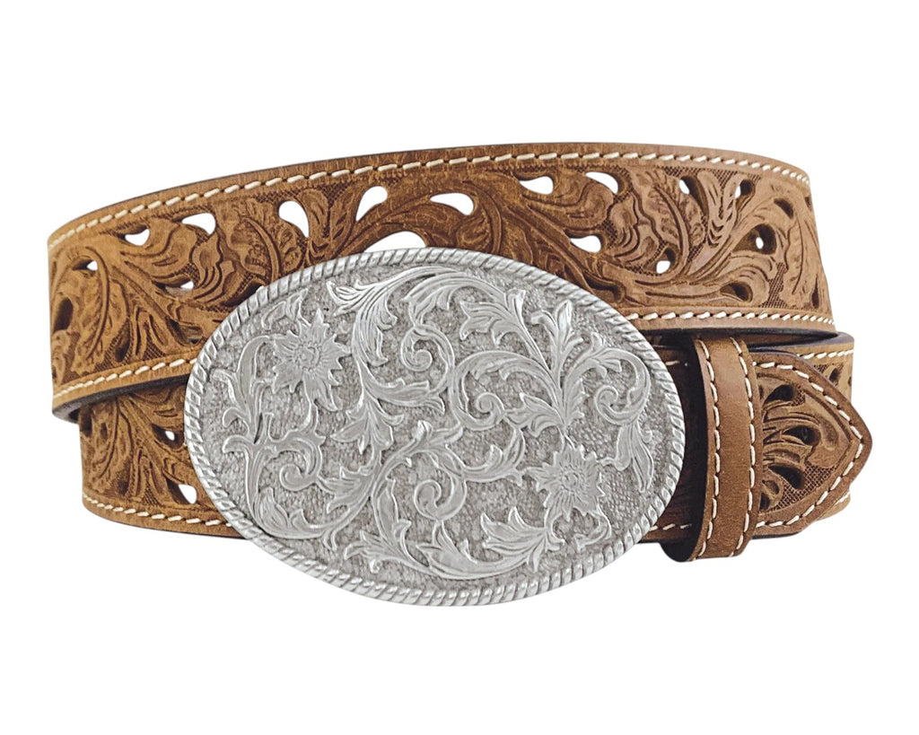 Roper Women's Distressed Leather Belt